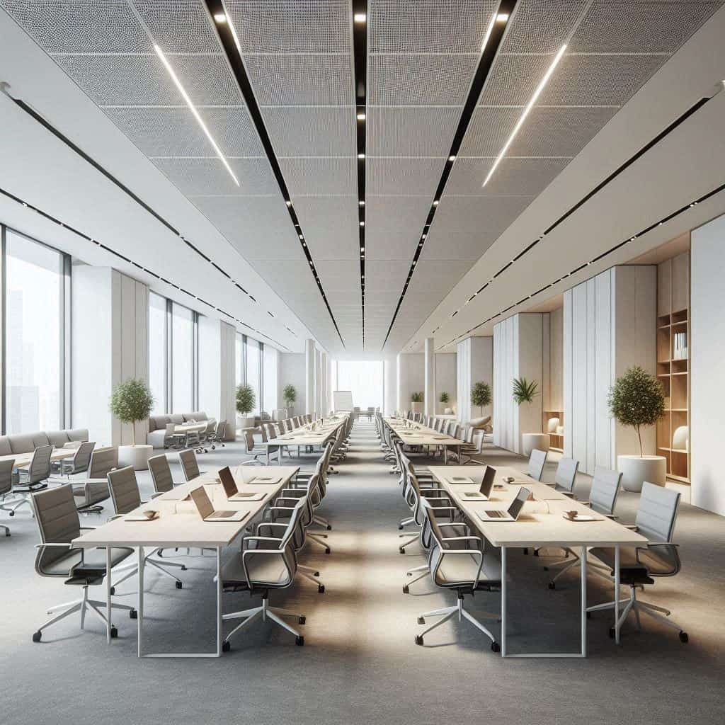 工业设计团队在客户集中到访期间怎样兼顾写字楼办公的办公区绿植配置